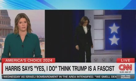 CNN’s Kasie: Kamala’s Message Not ‘Hate Trump’—She’s Just Calling Him a Fascist!