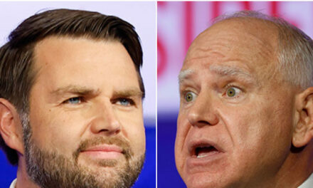 Politico: Vance’s Beard at Debate Could Be Viewed as ‘Conveying Aggression,’ Walz’s Wide Eyes Showed Passion