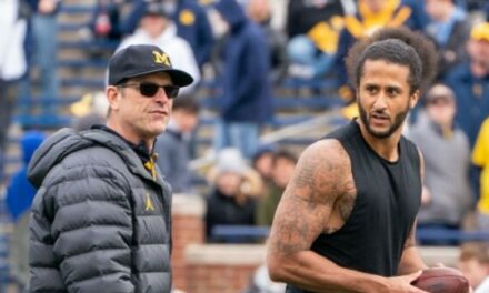 Colin Kaepernick Denies Jim Harbaugh Offered Him a Coaching Job