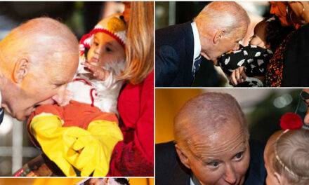 VIDEO: Biden Appears to Bite Several Babies for Halloween