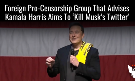 Foreign Censorship Outfit That Advises Kamala Harris Aims To ‘Kill Musk’s Twitter’