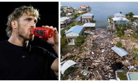 Logan Paul Ripped For Sending Cases of Prime to Hurricane Damaged Towns