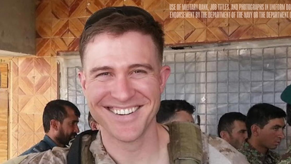 Lucas Kunce is a 13-year Marine veteran who served in Iraq and Afghanistan. He lives in Independence, Missouri, and is running for Senate against Sen. Josh Hawley.