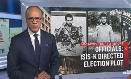 NBC Only Newscast to Report Latest on ISIS-K Election Day Attack