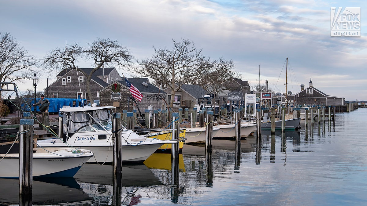 A general view of Nantucket, MA