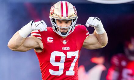 49ers’ Nick Bosa gets support from NFL great after flashing MAGA hat