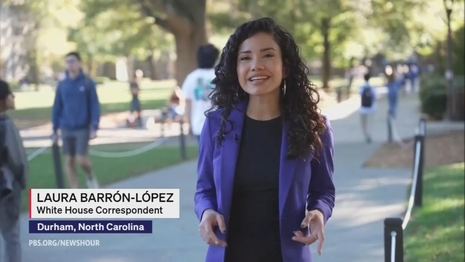 On PBS, Barron-Lopez Gets the Vote Out for Democrats in North Carolina