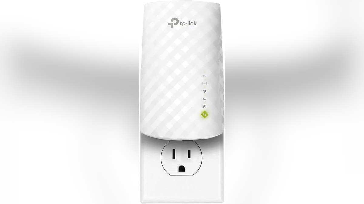 This Wi-Fi extender can cover up to 1,200 square feet and 30 devices.