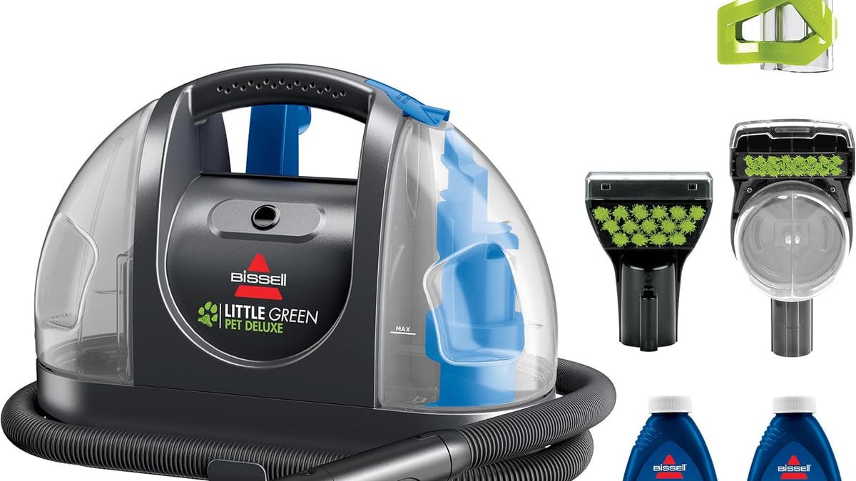 The little green vacuum is on sale.