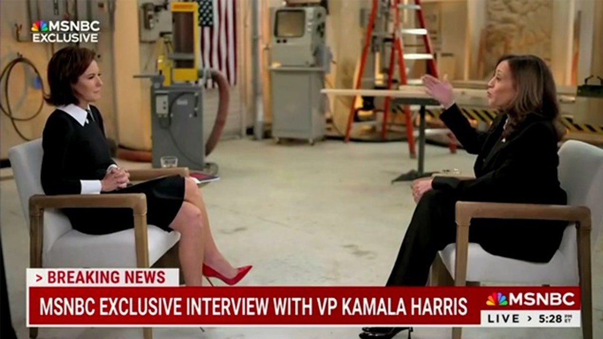 MSNBC's Stephanie Ruhle interviews Kamala Harris