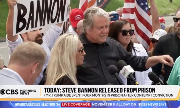 Bannon, Released From Prison, Warns Of Impending Election Steal