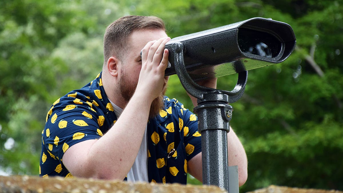 Colorblind man at Chesterfield County, Virginia