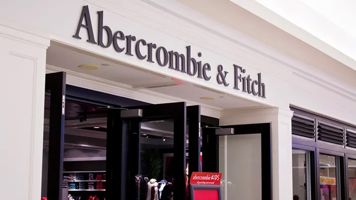 An Abercrombie & Fitch retail store in an American mall.