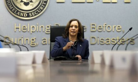 Try Not to CRINGE As Hot Mic Catches Kamala Talking to Aide (Who Might Be Feeding Her Briefing Questions)