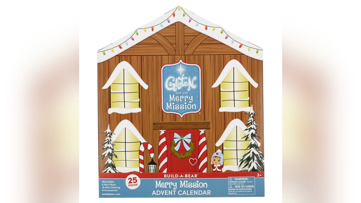 Grab this Merry Mission Advent Calendar from Build-A-Bear. 