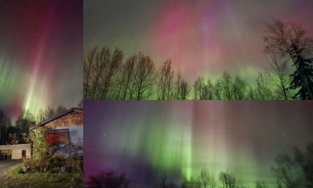 Aurora Borealis, Shining Down on Dallas