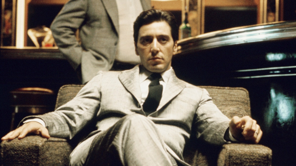 Al Pacino in a scene from The Godfather