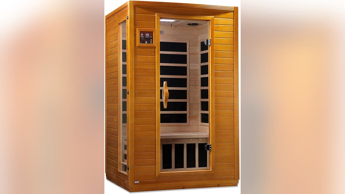 Take your home spa to the next level with this sauna.