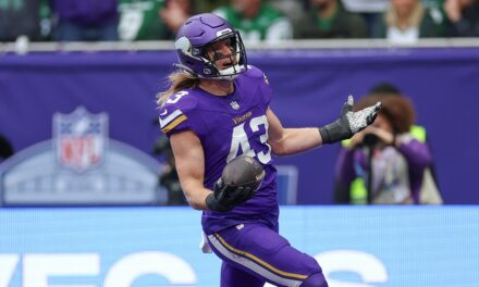 Vikings stave off Jets’ 4th-quarter comeback attempt to remain undefeated in London