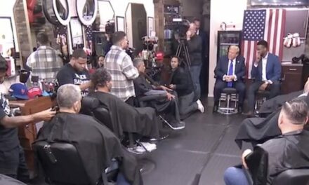 Trump Joins Fox News at NYC Barbershop Hit Hard by Inflation