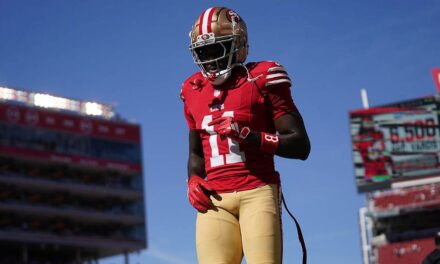 49ers fear Brandon Aiyuk suffering season-ending ACL tear in loss to Chiefs