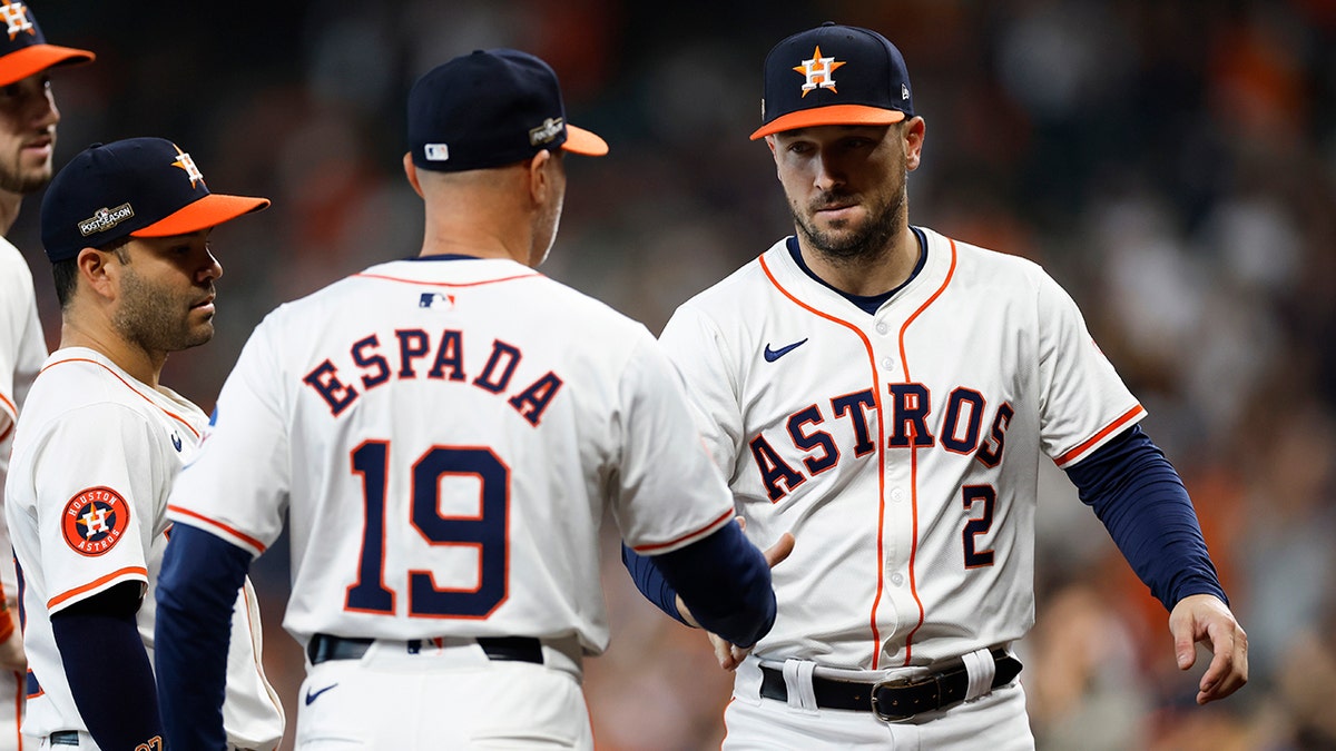 Alex Bregman and Joe Espada