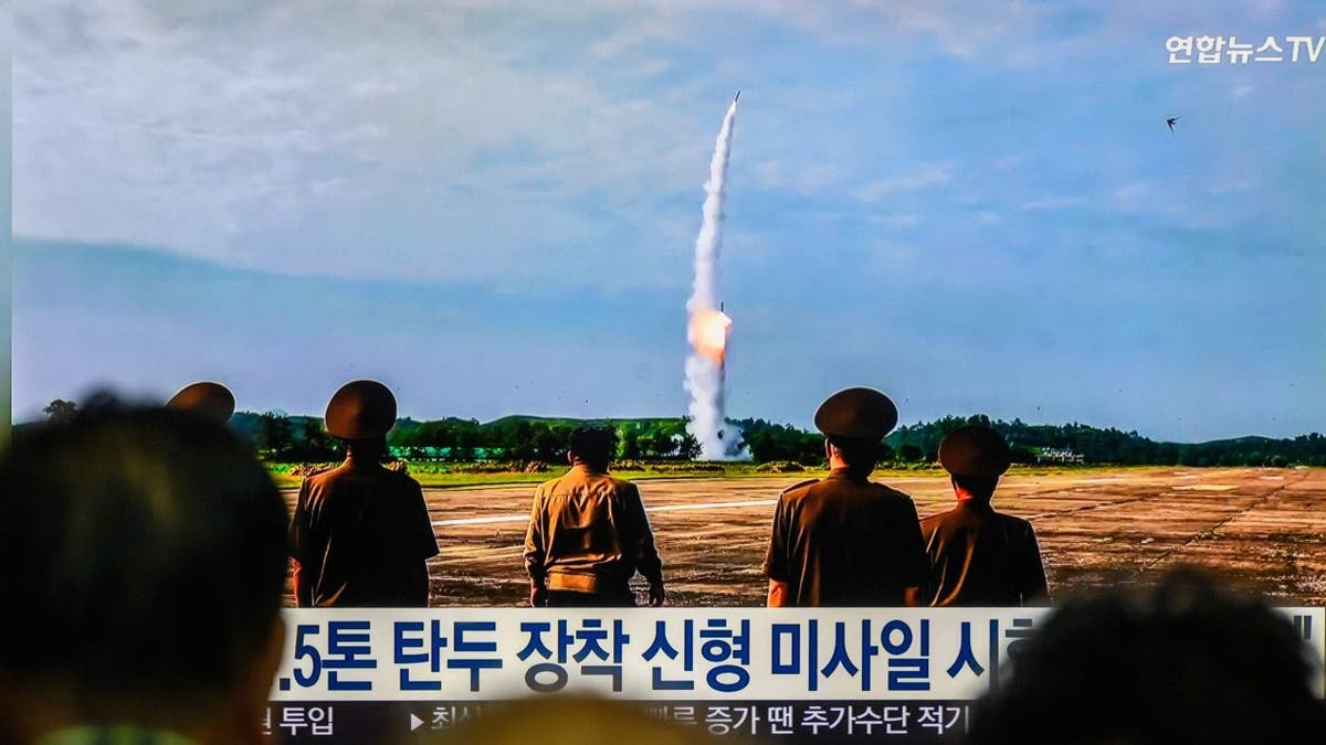 N Korea missile test fire