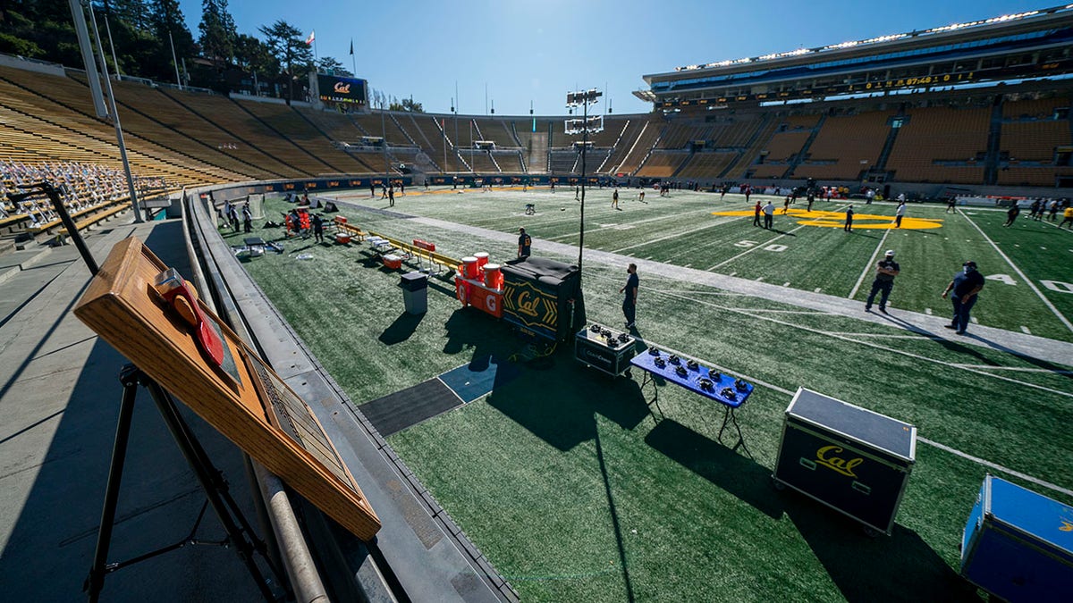 General view of California Memorial Stadium