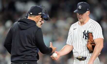 Yankees star’s wife reveals vile messages from fans amid team’s ALDS loss to Royals