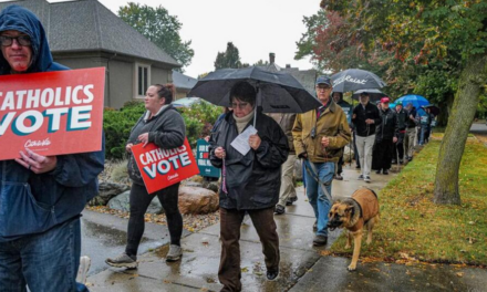 Catholics hold ‘Rosary Rally’ outside Gretchen Whitmer’s house after Doritos video sparks backlash