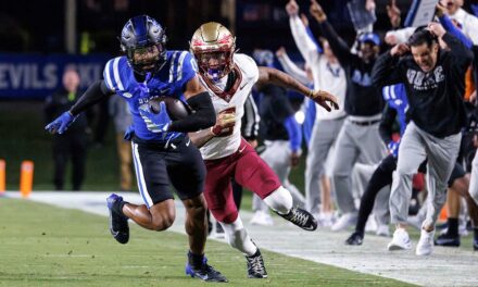 Duke football tops Florida State for first win in series in 23 games