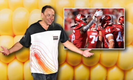 Joey Chestnut Houses Corn Before Indiana Houses Nebraska