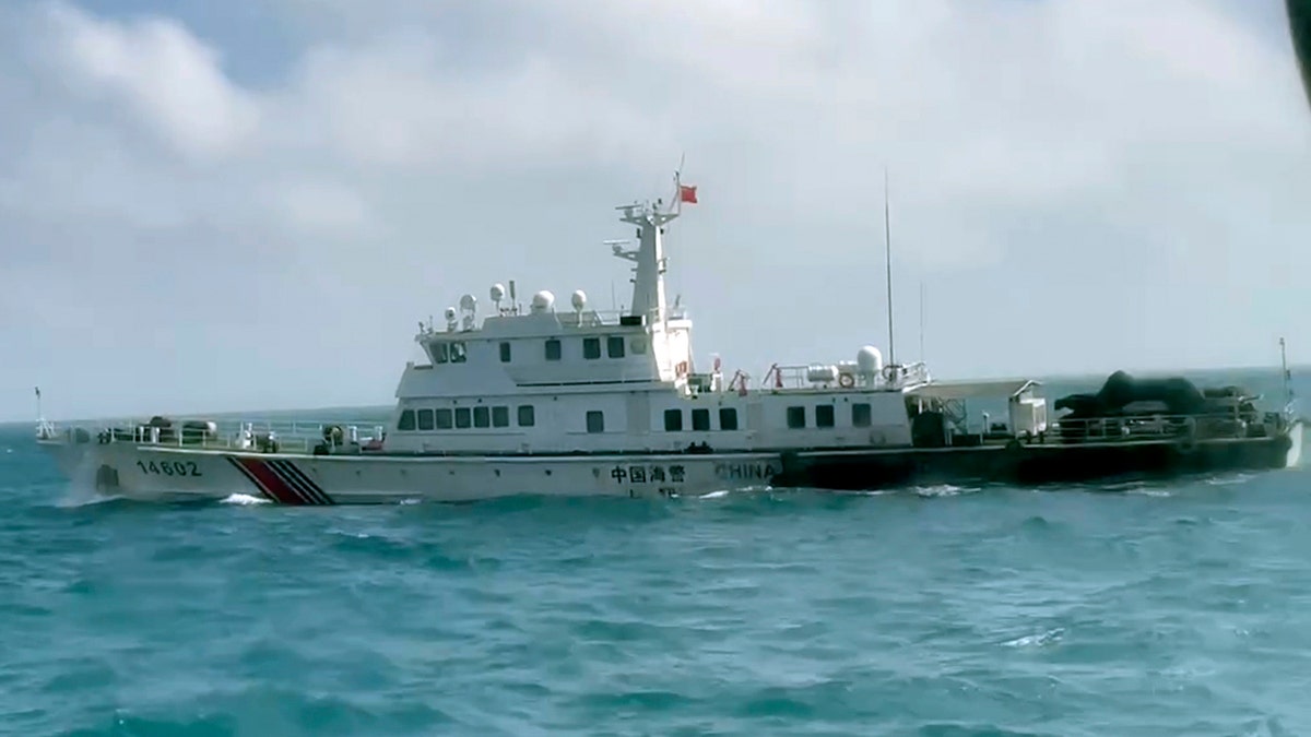 Chinese Coast Guard boat