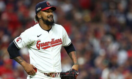 Guardians closer Emmanuel Clase shows off accolades right after blowing save to Yankees in ALCS