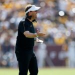 Missouri coach Eliah Drinkwitz addresses upset loss to Texas A&M: ‘I apologize to our fans’