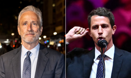 Jon Stewart defends comedian who joked about Puerto Rico at Trump rally: ‘I find that guy very funny’