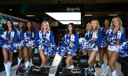 Dallas Cowboys Cheerleaders Entertained From The Pit To The Podium At The Formula 1 United States Grand Prix