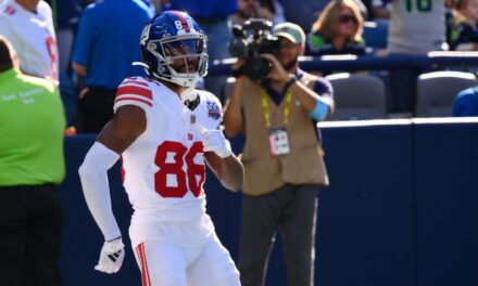 Giants’ Darius Slayton Calls Out NFL For Double Standard On Taunting Penalties After Being Wrongly Flagged