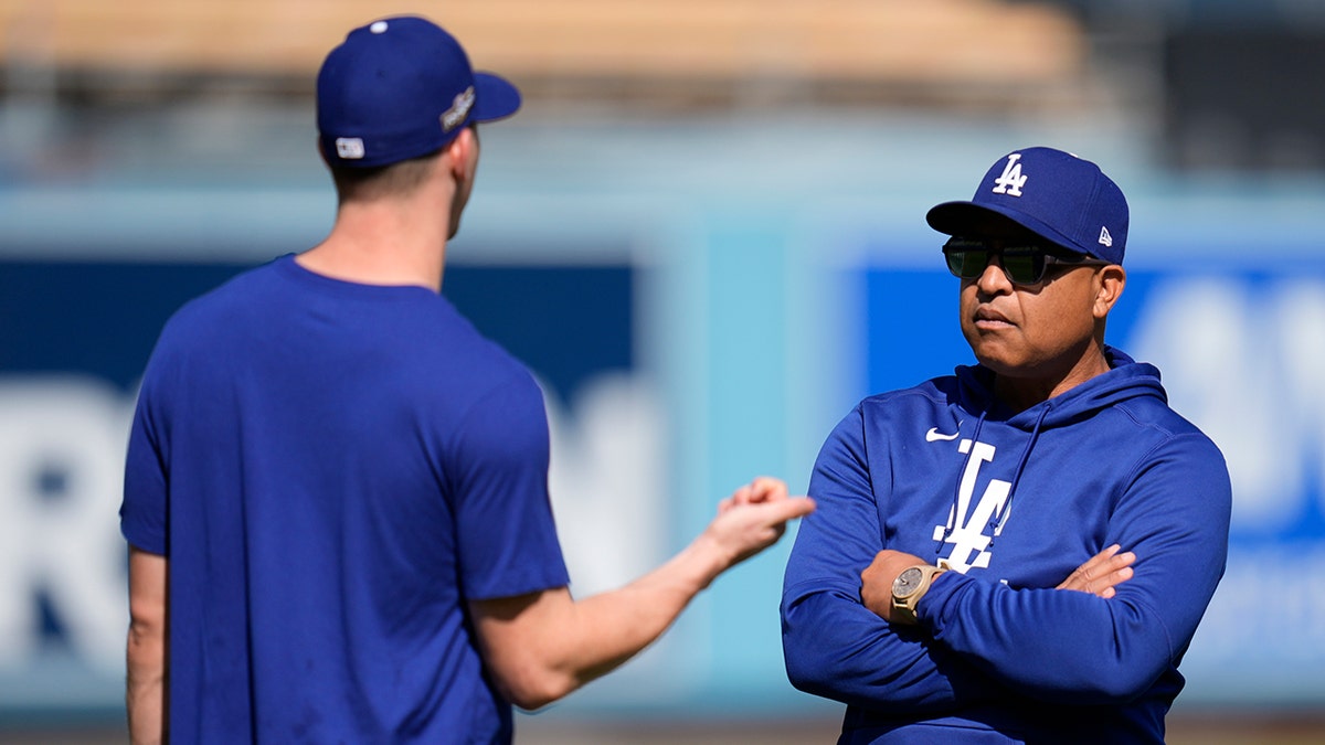 Dave Roberts and Walker Buehler