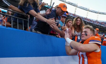 Jarrett Stidham’s Wife Reminds Everyone Of The Talent On The Broncos Roster Among The QB WAGs