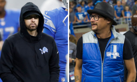 Kid Rock, Eminem Put Politics Aside To Focus On What Really Matters: Detroit Lions Football