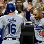 Dodgers survive elimination with big offensive showing vs Padres in NLDS