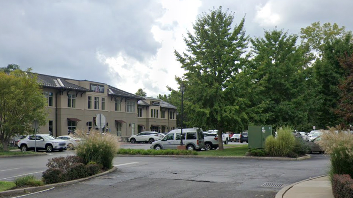 Board of Elections office seen from parking lot