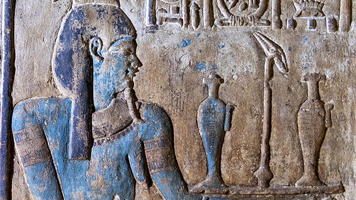 Egyptian art discovered in restoration