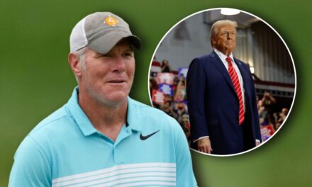 Brett Favre Speaks At Trump Campaign Rally In Green Bay: ‘We’re Not Garbage!’