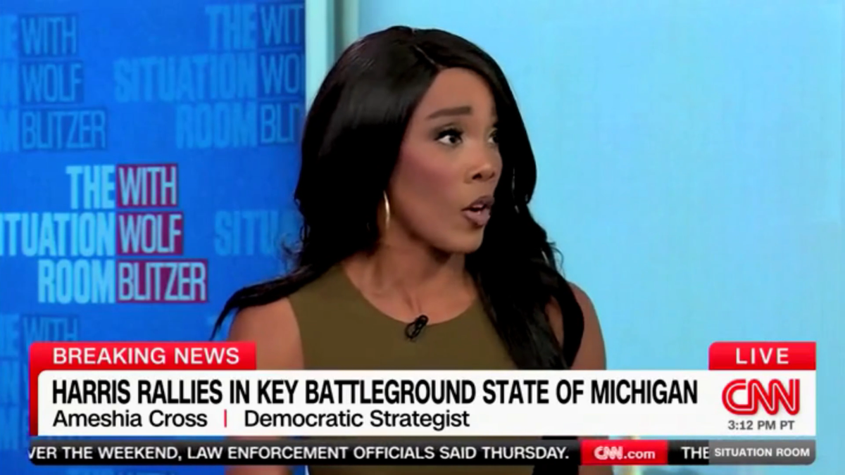 Ameshia Cross on CNN