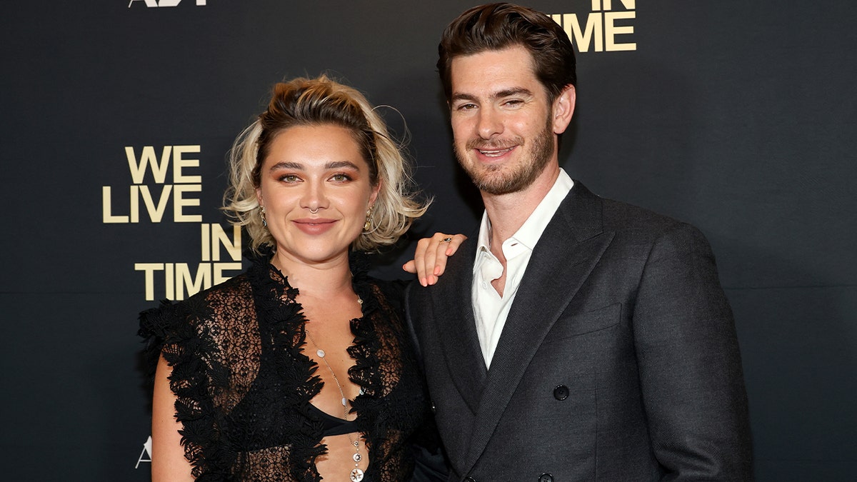 Florence Pugh and Andrew Garfield at the 