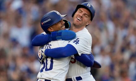 Dodgers use timely hitting to support Jack Flaherty’s gem in NLCS opener vs Mets