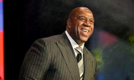 Magic Johnson Says Black Men ‘Need’ To Vote For Kamala Harris