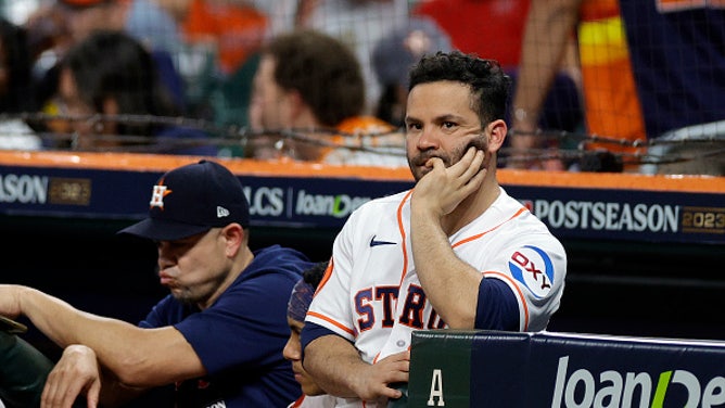 Houston Astros Jose Altuve, Alex Bregman